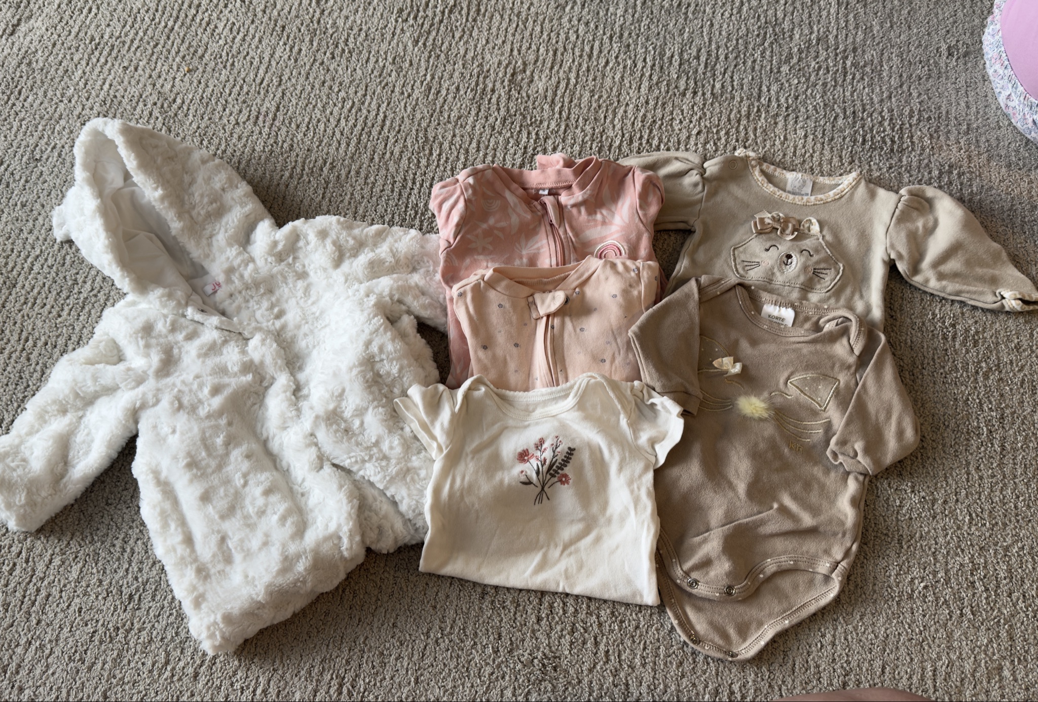 Various girl clothes